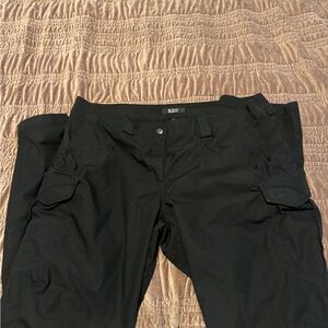 5.11 Tactical Women's Black Cargo Pants with Utility Pockets